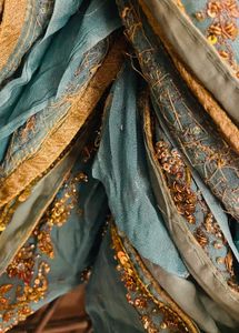 zardozi ethnic saree