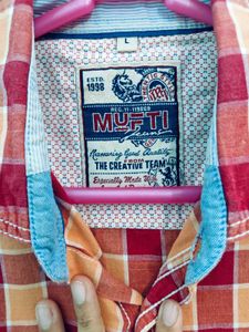 Mufti Checkered Shirt