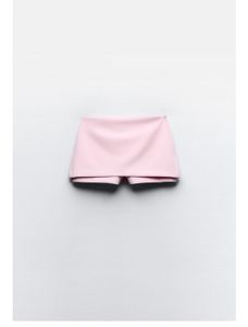 Zara Baby Pink Skort Mid Rise