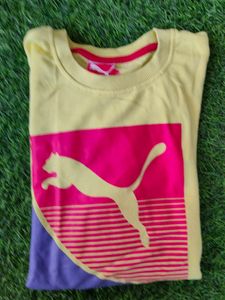 Puma Yellow Sweatshirt