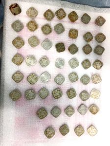 Vintage Indian Coins Collection (50 pieces, variou