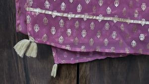 Purple &amp; Gold Stole