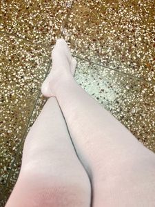 worn stockings