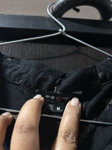 Bird Print Sleeveless Top