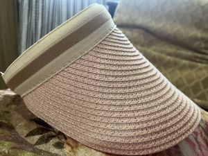 Woven Visor Hat- Never Used