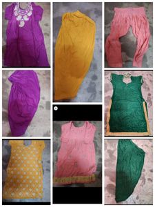 UnusedCombo Set Heavy Work Party Wear Kurti