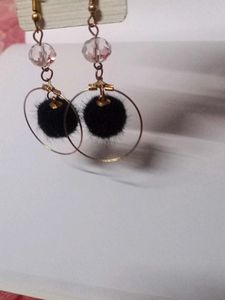 Earring Bundle: Fuzzy Pom &amp; Tassel Drop Earrings