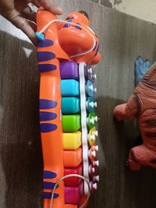 rainbow xailophone tiger piyano toy finger