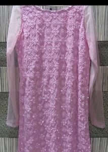 Chikkangari Embroidered Kurta