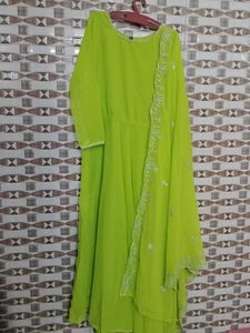Gown And Duppata Set💚