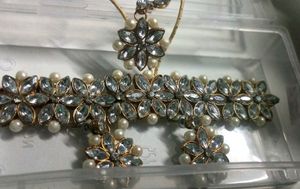 Pearls And Stone Necklace