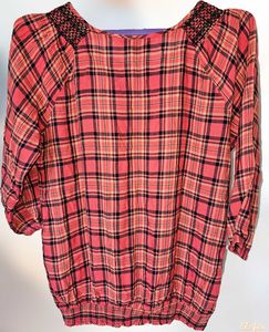 Cherokee Women Western Woven Top