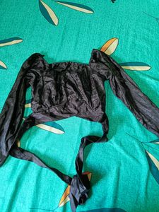 Black Long Sleeve Top
