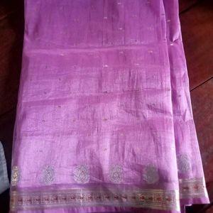 Elegant Lavender Saree