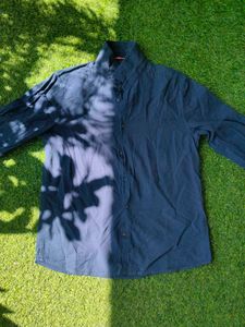 Navy Blue Casual Shirt