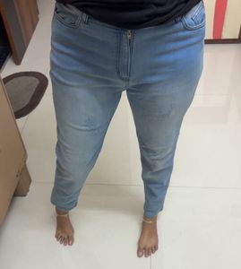 Light Wash Denim Jeans