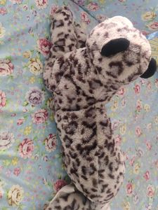Cute Stuffed Snow Leopard