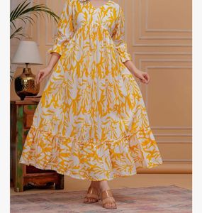 Floral Print Maxi Dress