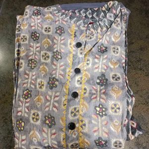 Dhooti Pattern 3pc Dress