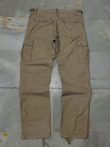 Carhartt Tan Cargo Pants waist adjustable