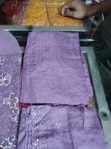 Lavender Dress Material