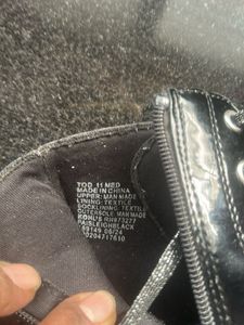 Black Shiny Ankle Boots