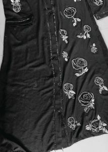 Floral Embroidered Abaya