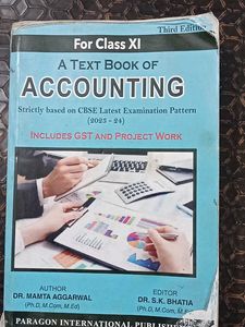 Account Book For 11th