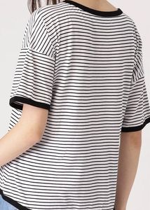 Striped Graphic Tee