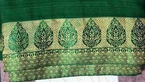 Elegant Green Saree