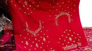 Designer Dabka Work Lehanga Fir Bridal