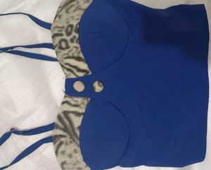 Blue😍Corset Top
