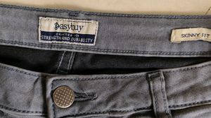 Grey Jeans For Women - Size 30