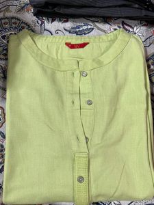 Lime Green Kurta