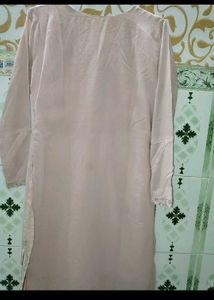 Elegant Embroidered Kurta With Pant