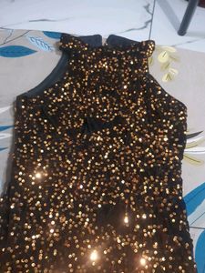 Sequence Velvet Dress