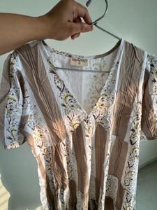 Boho Chic Striped Mini Dress