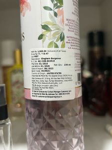 8ml Decant Gingham Gorgeous Perfume Mist