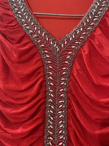 Red Long Gown