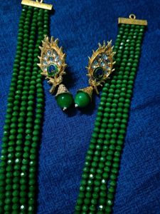 Green Jwellery Set