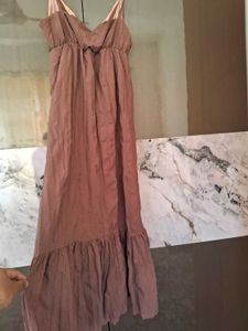 Mauve Maxi imported Dress Made In Korea