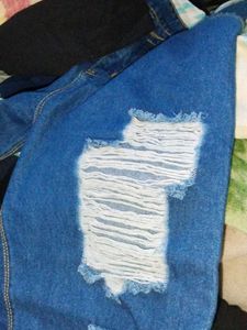 Distressed High-Waisted Jeans