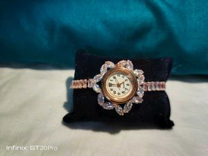 Elegant Crystal Watch
