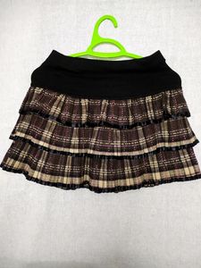 Cute Korean Style Multi Colour Skirt 😍