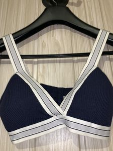 Westside Blue V-Neck Padded Bra Size 30B