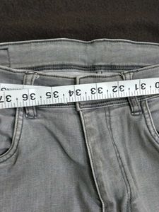 Men&#39;s Gray Slim Fit Jeans
