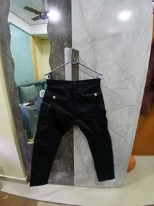 Black Cargo Pants Fadecolors