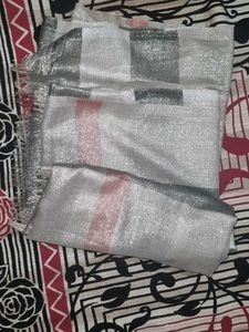 Silver Hijab/ Dupatta/ Scarf
