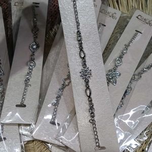 💗Stone Silver Bracelet (One Pcs)💗