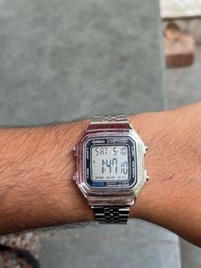 Casio Vintage A178W -1A Dual Time Watch